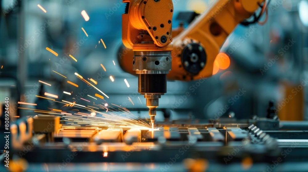 Poster quality control in the welding process mechatronics mechanical engineers