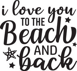 I Love You to the Beach and Back