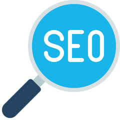 SEO Magnifying Glass Icon