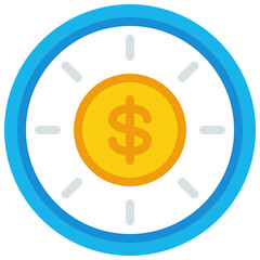 Time Is Money Icon