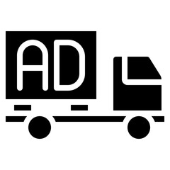 Truck Ads Icon