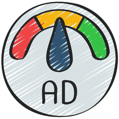 Ad Performance Measurement Icon