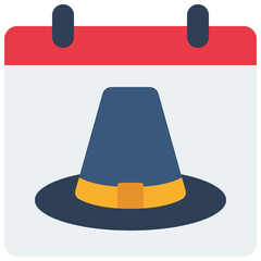 Thanksgiving Calendar Icon
