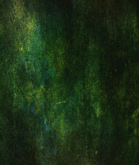 Grunge green scary horror texture, Halloween background