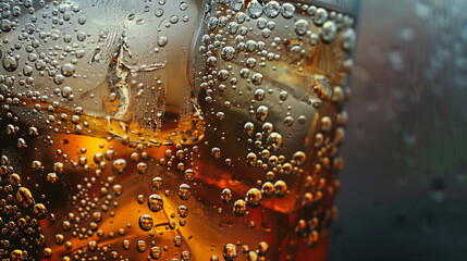 冷たいグラスに注がれた飲み物
