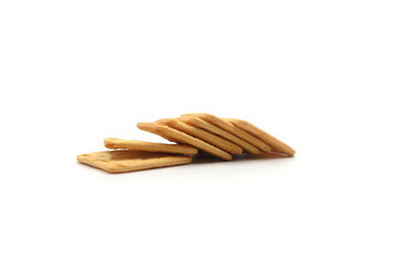 malkist crackers on a white background