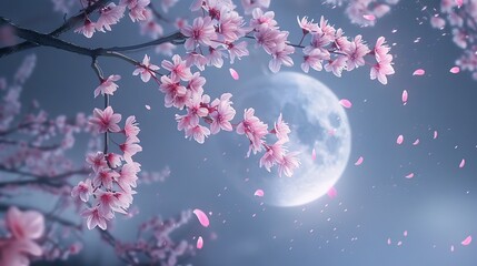 Sakura concept background design