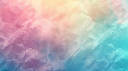 Abstract crystalline texture with pastel gradients. Generative AI