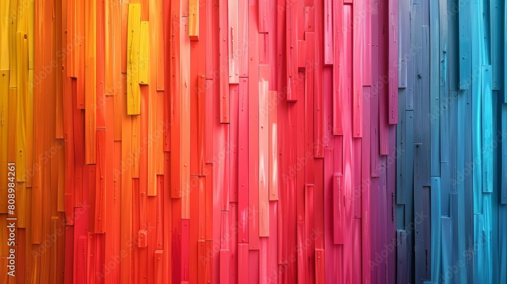 Poster color gradients artistic expression: a photo illustrating artistic expression through color gradient