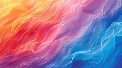 Obraz premium Color Gradients Visual Impact: An illustration with color gradients that create a visual impact