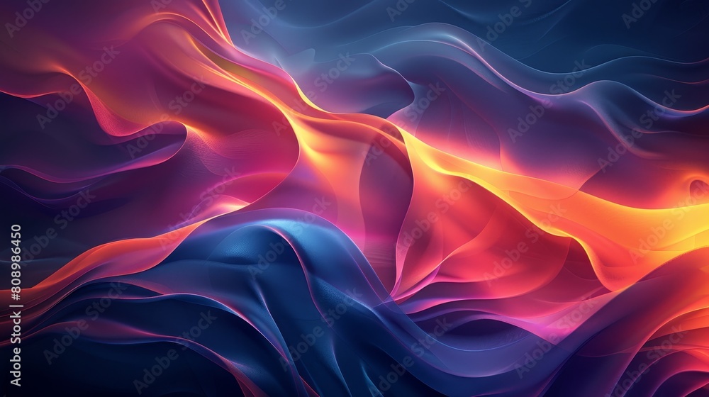 Aufkleber gradient patterns artistic expression: an illustration showcasing an artistic expression created wit