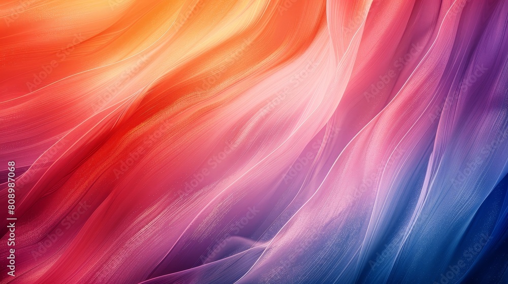 Poster gradient textures artistic expression: an illustration representing artistic expression through the 