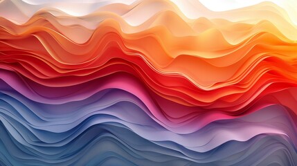 Fototapeta premium Gradient Textures Visual Impact: An illustration demonstrating the visual impact of gradient textures