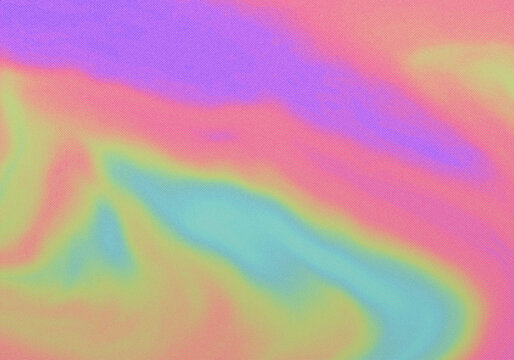 Fundo abstrato hologr&aacute;fico. Colorido gradiente, retro, fundo com efeito. Nostalgia suave, digital. Com granulado, textura de tecido, papel.