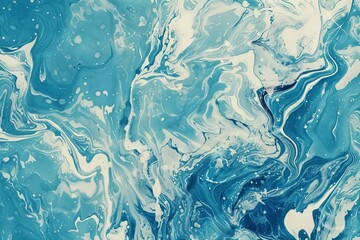 vintage blue paper background with marbled texture elegant grunge design