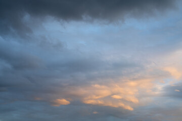 Sky with clouds