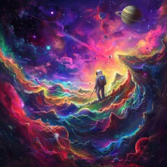 Colorful Journey Space