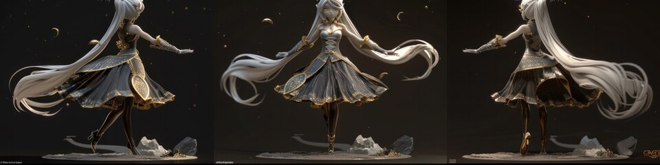 Luna Shadowdancer The Elven Archer of the Enchanted Forest
