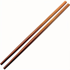Realistic Asian chopsticks / chop sticks isolated on a white background vector