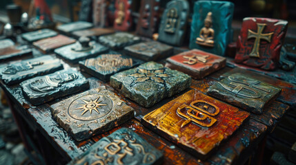 Harmony of Faiths: A Visual Representation of Multicultural Religion