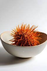 Gourmet Delicacy: Exquisite Sea Urchin Recipe Display