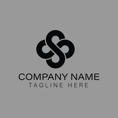 luxury Logo design   black and white 