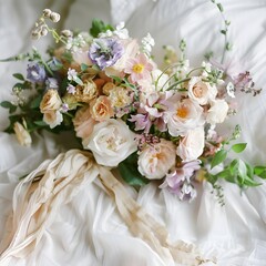 Wedding background generative AI	
