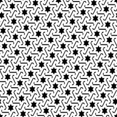 Ethnic ornament. Folk image. Figures background. Tribal backdrop. Ancient mosaic. Ethnical wallpaper. Tribe motif. Digital paper, web design, textile print. Seamless pattern. Vector art work