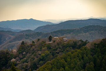 備中松山城の風景