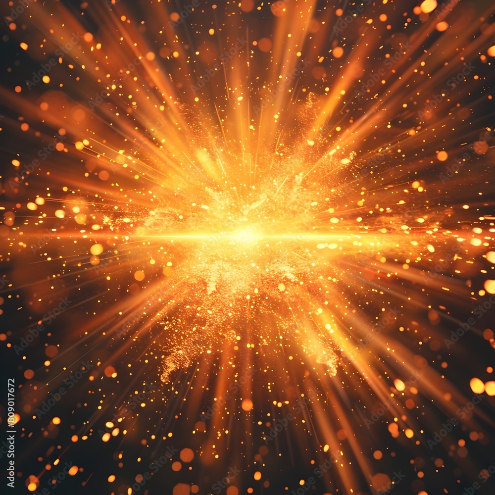 Aufkleber radiant explosion of light with glowing effects designed to captivate the viewer s attention in and 
