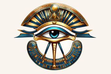 Eye Of Ra symbol Egypt illustration