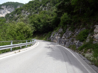 SP 34 zwischen Stenico und Ragoli