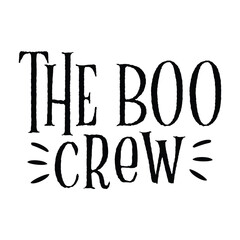 The Boo Crew t shirt design, vector file 