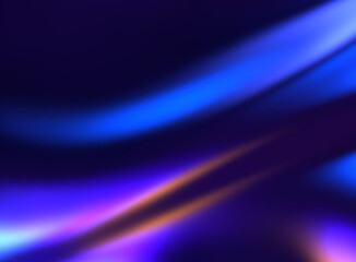 Fundo azul 3d holográfico. Futuristica, colorido líquido. Fundo reluzente neon azul translúcido com aspecto brilhante. Elemento gráfico desgin.