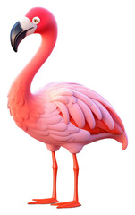 Fototapeta premium PNG Flamingo bird animal beak