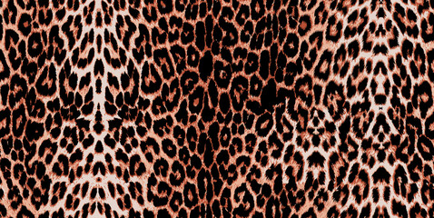 Fullcolor leopard design. Seamless backdrop.