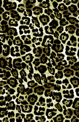 Fullcolor leopard design. Seamless backdrop.