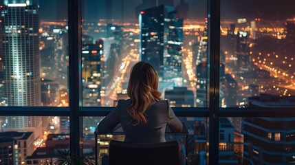 Business woman concept design