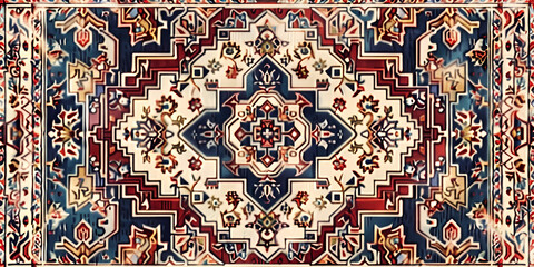 Turkey Ethnic Red Moroccan Tribal Texture Botanical Vintage Baroqu Eantique Style Acanthus Bohemian Patterns Flannel Carpet