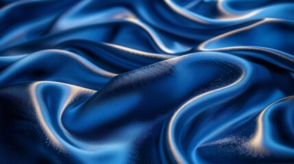 Sophisticated fabric patterns or flowing liquid textures create a luxurious and elegant feel.