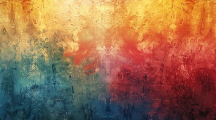Obraz premium Canvas painted with natural hues