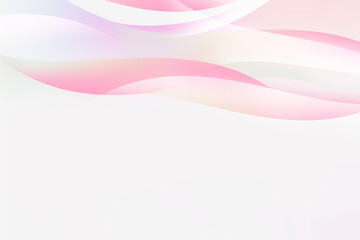 Obraz premium Soft light pastel color background with curve wave pattern graphics illustration for Abstract Modern Presentation illustration web template backgroung backdrop desktop