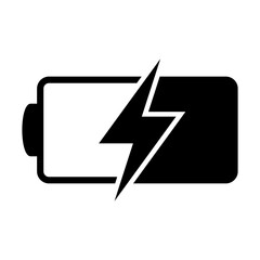 Battery charging UI icon
