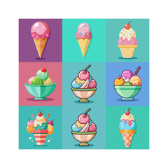 ice cream collection