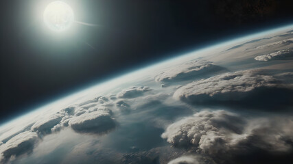 Fototapeta premium earth in space