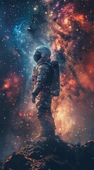 A galaxy of Horizon, stock photographic style