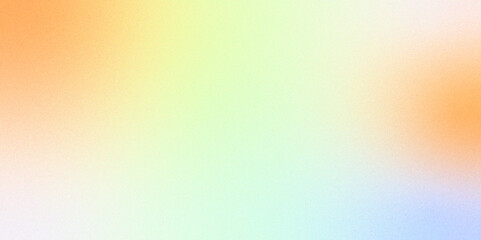 Obraz premium Digital grainy gradient with a colorful soft noise effect. Vintage Grunge Texture Pattern in Blue pink and orange Tones for Artful Wallpaper. Gradient blur, noise, grain, texture. abstract background.