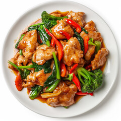  Authentic Stir-Fried Chicken with Vegetables