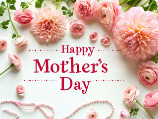 Pansy Paradise Transport Mom to Paradise on Mother's Day with a Stunning Floral Poster Overflowing with Colorful Pansies on a Dreamy Pink Background