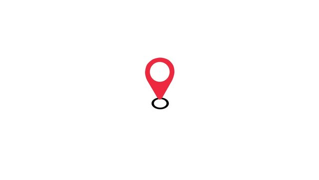 location pin mark, Address icon, red pin point, map pin, goggle map location icon,